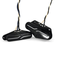 Fralin pickups Pickups Fralin Tele Noiseless Split Blade Set Black Blues Output tgt11