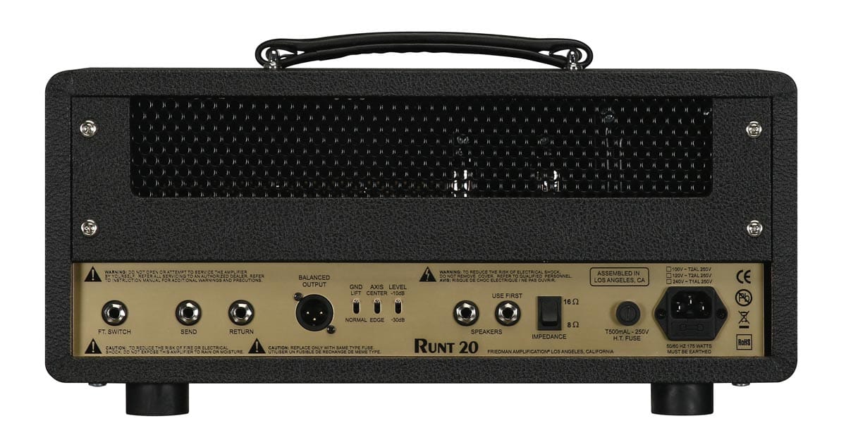 Friedman Förstärkare Friedman Runt 20w Head tgt11