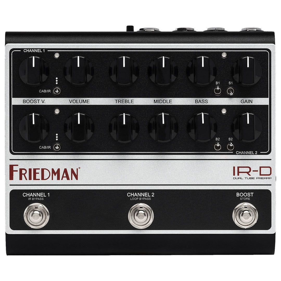 Friedman Pedaler Friedman IR-D Dual Channel Tube Preamp tgt11