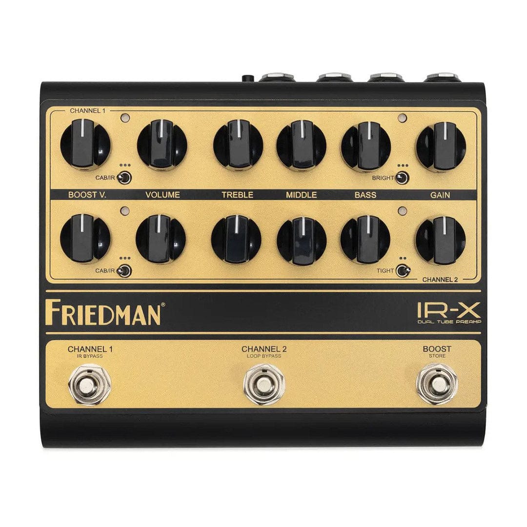 Friedman Pedaler Friedman IRX Dual Channel Tube Preamp tgt11