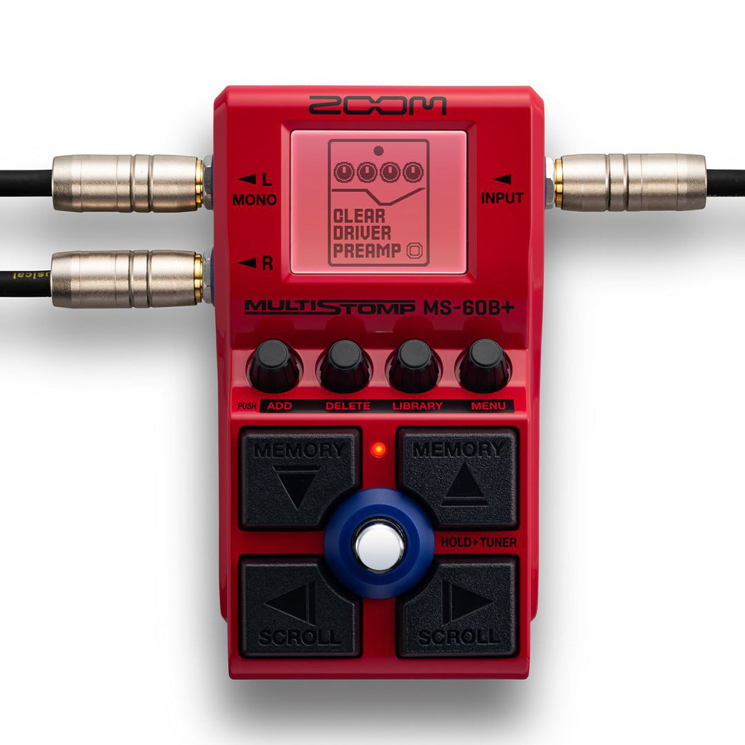 ZOOM MS-60B+ Multi-Stomp Pedal