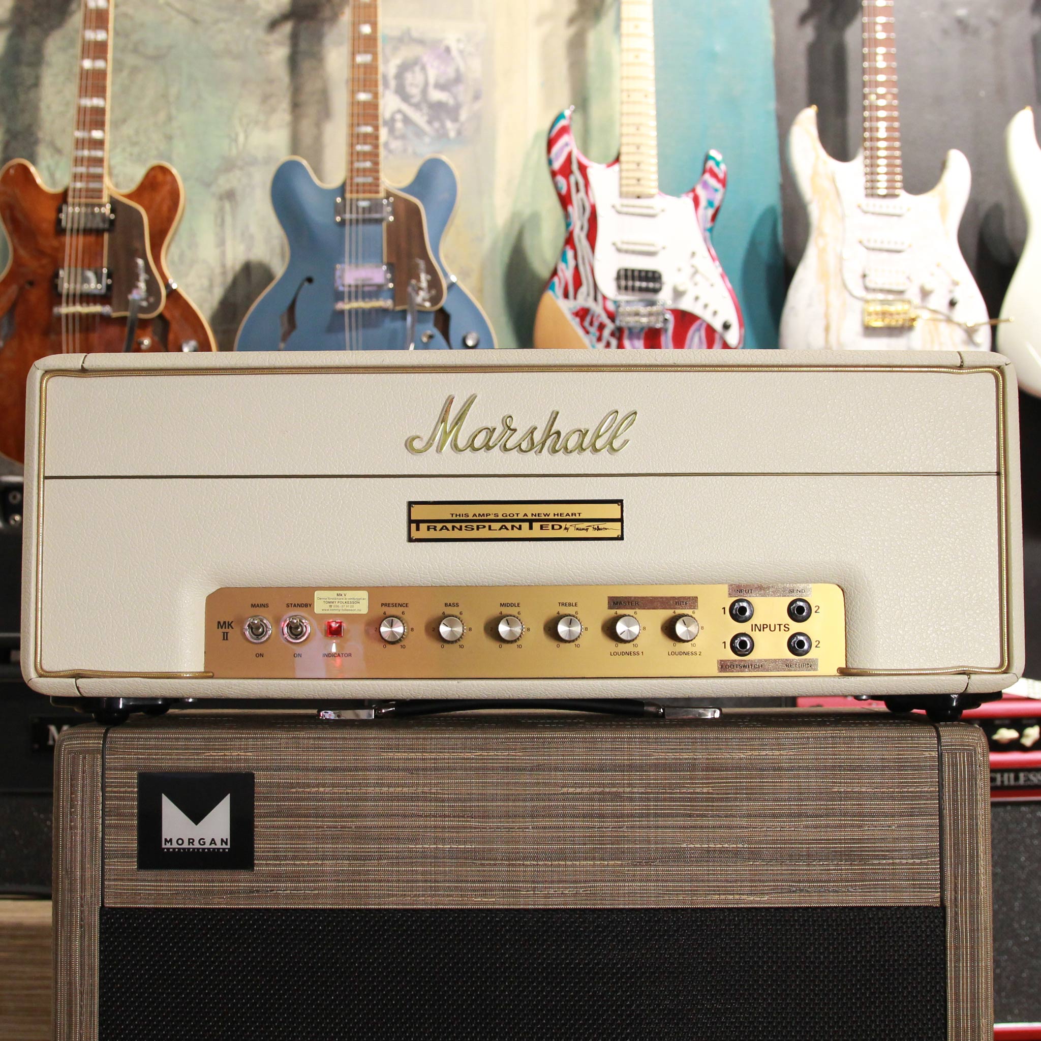 Marshall model 1987 Folkesson mod Mk