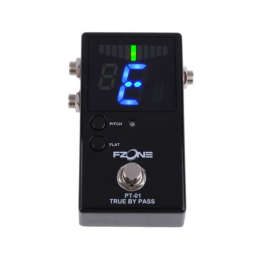 FZONE PT-01 True Bypass Chromatic Pedal Tuner