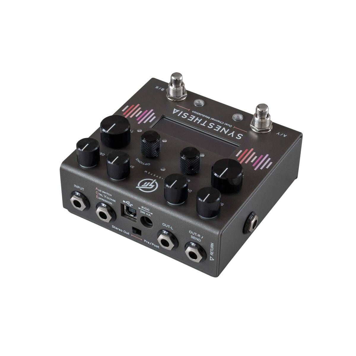 GFI System Pedaler GFI System Synesthesia Modulation Factory tgt11