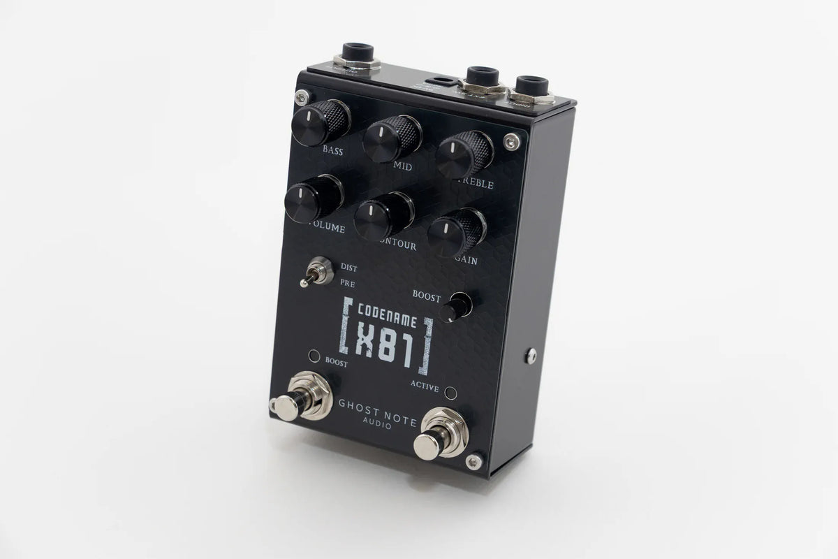 Ghost Note Audio Distortion pedal Ghost Note Audio Codename X81 tgt11