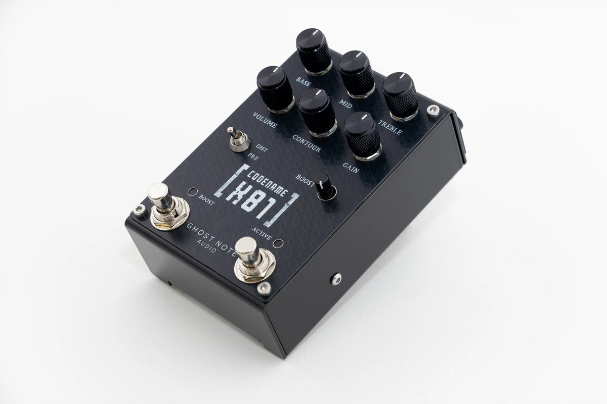 Ghost Note Audio Distortion pedal Ghost Note Audio Codename X81 tgt11