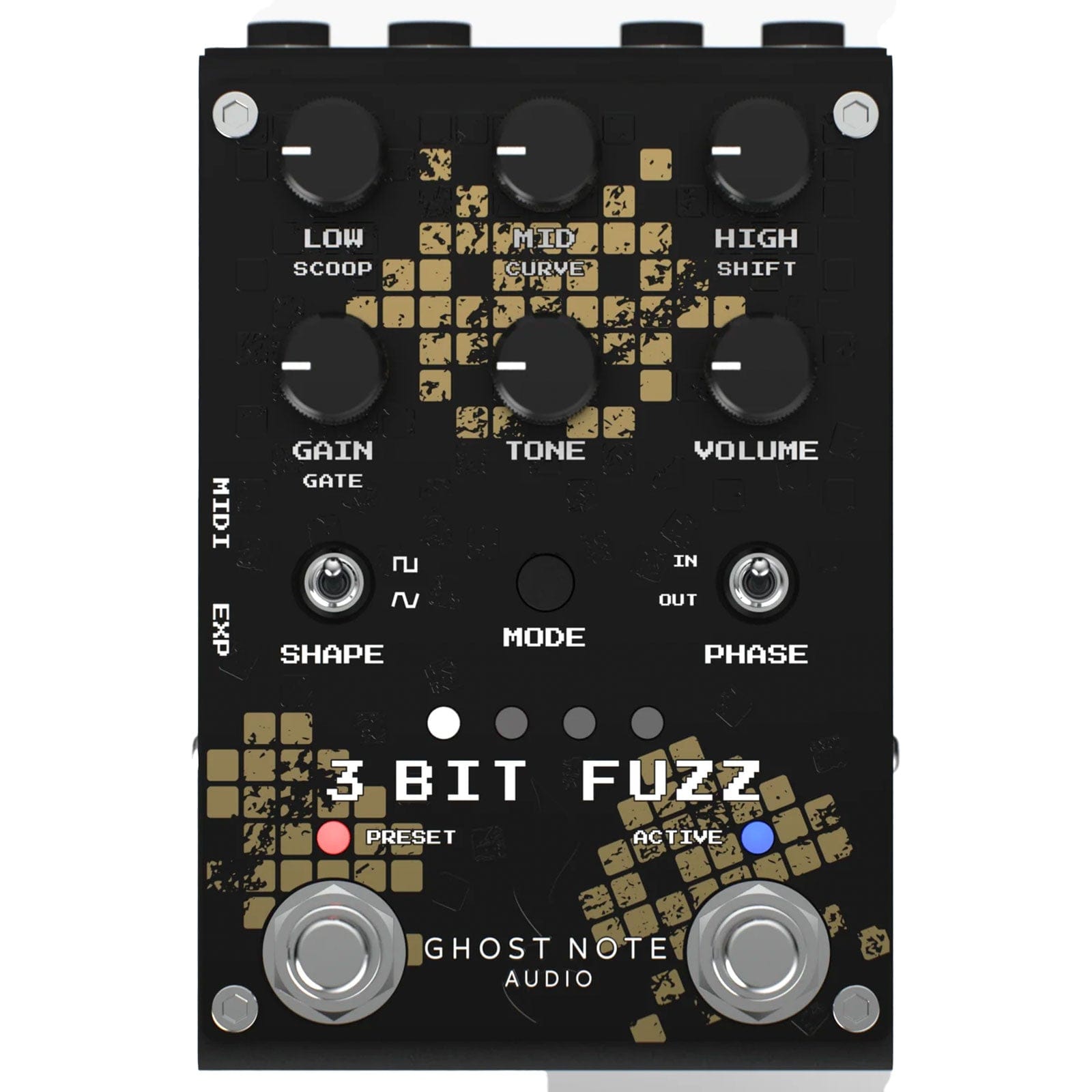 Ghost Note Audio Pedaler Ghost Note Audio 3 Bit Fuzz tgt11