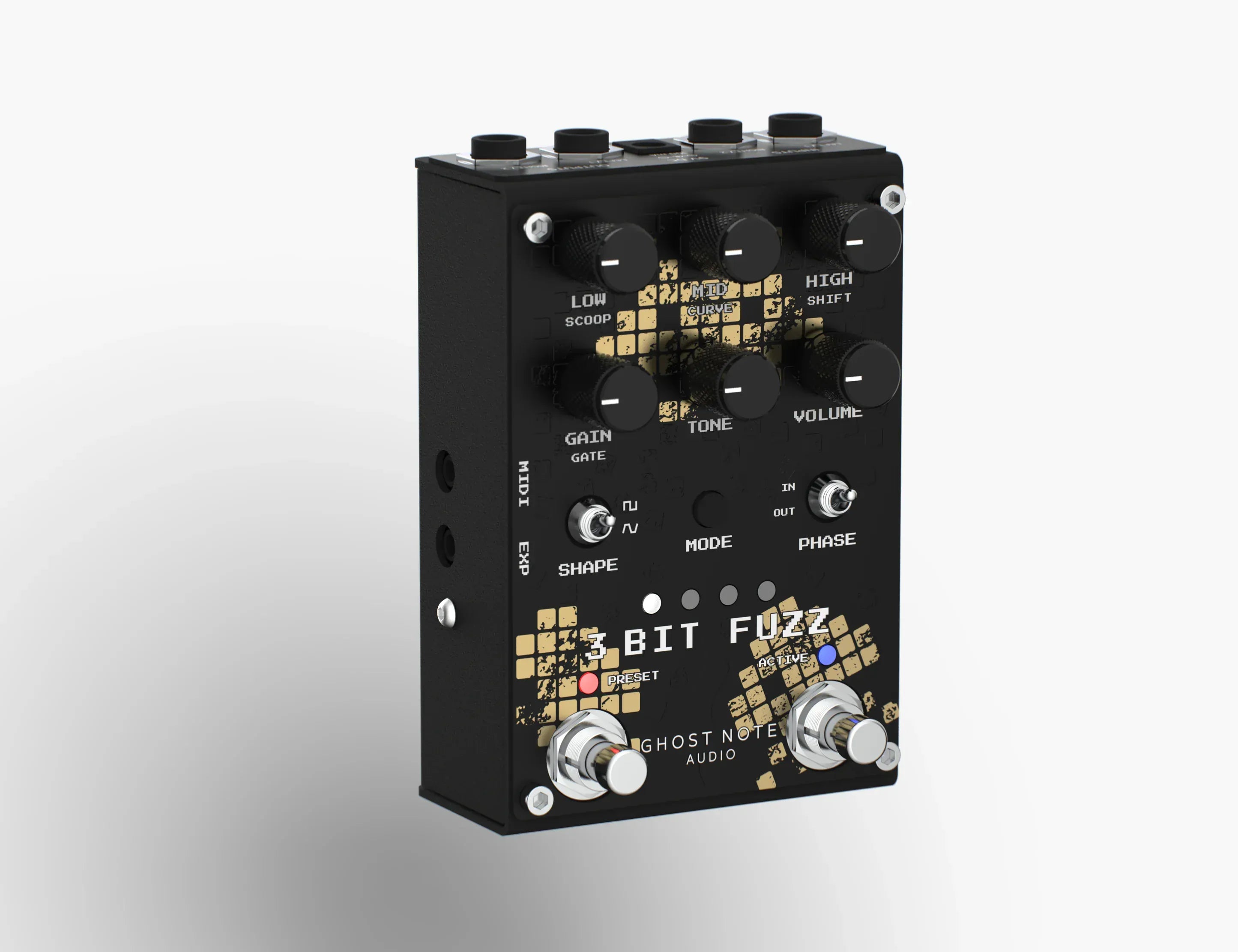 Ghost Note Audio Pedaler Ghost Note Audio 3 Bit Fuzz tgt11