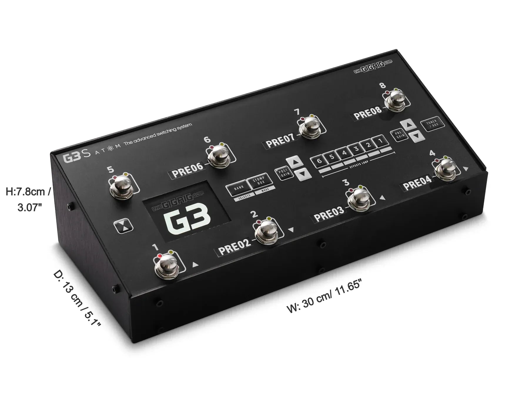 GigRig Pedaler GigRig G3 Atom S tgt11