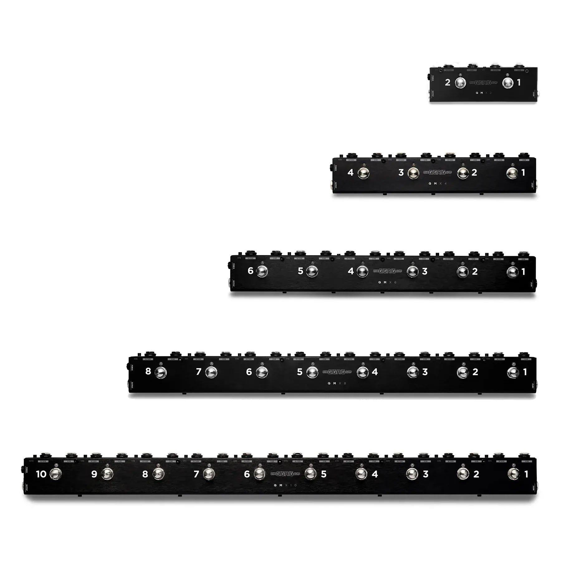 GigRig Pedaler GigRig QuarterMaster QMX 6 tgt11