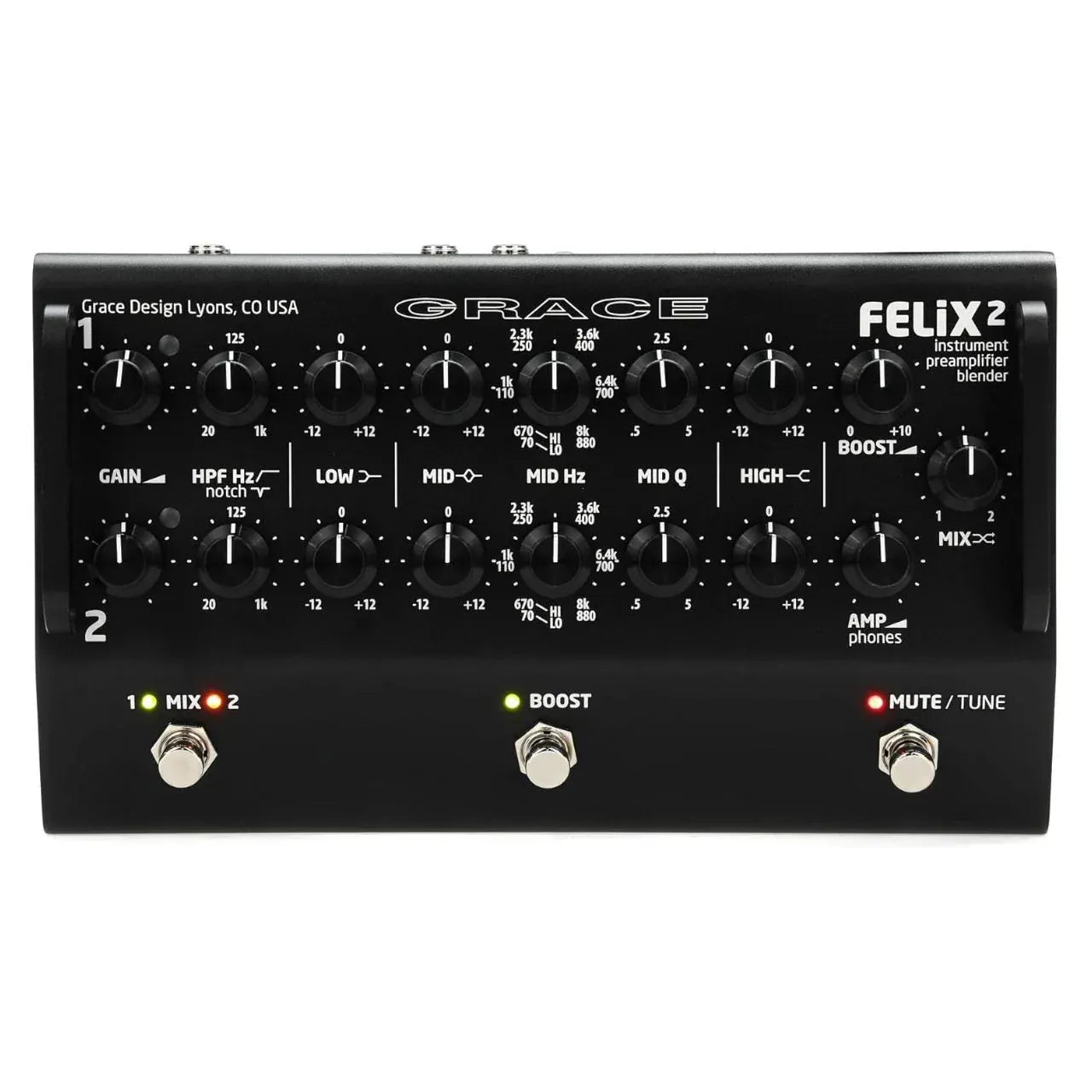 Grace Design Preamp Grace Design FELiX 2 Black tgt11