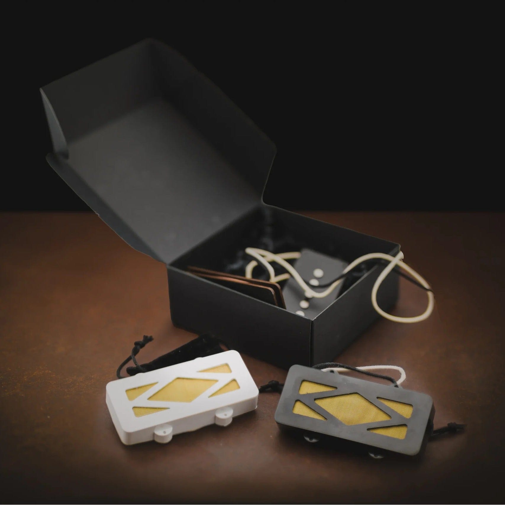 Gramel Guitars Pickups Gramel Jazzmaster Sized Goldfoil Set DeArmond Output tgt11