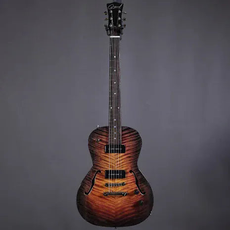 Gramel Guitars Stränginstrument Gramel Guitars The Owl Semi Hollow Parlor tgt11