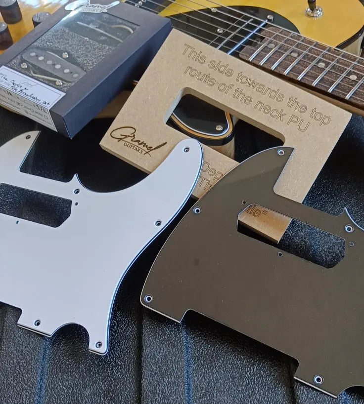 Gramel Guitars Stränginstrument Gramel The Charlie & Broadcaster T-set incl pickguard / routing template tgt11