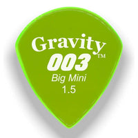 Gravity Picks Stränginstrument Gravity Picks 003 Big Mini 1.5 mm Polished tgt11