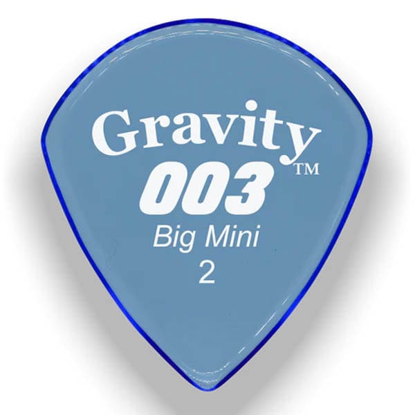 Gravity Picks Stränginstrument Gravity Picks 003 Big Mini 2.0 mm Polished tgt11