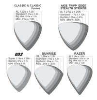 Gravity Picks Stränginstrument Gravity Picks Classics Big Mini 3.0 mm Master Finish tgt11