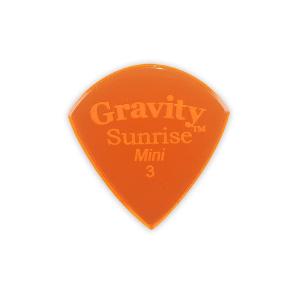 Gravity Picks Stränginstrument Gravity Picks Sunrise Mini Jazz 2.0 mm Polished tgt11