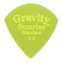 Gravity Picks Stränginstrument Gravity Picks Sunrise Standard 3.0 mm Master Finish w Multi-Grip Hole tgt11