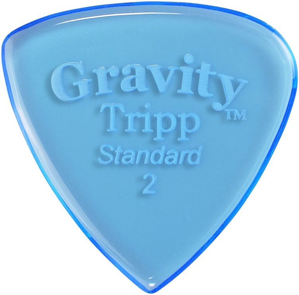 Gravity Picks Stränginstrument Gravity Picks Tripp Standard 2.0 mm Polished tgt11