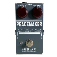 Greer Amps Distortion pedal Greer Amps the Peacemaker Grey tgt11