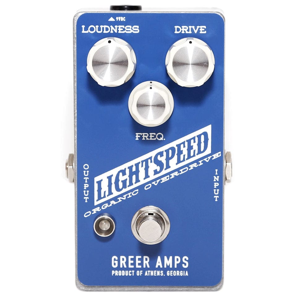 Greer Amps Pedaler Greer Amps Lightspeed Organic Overdrive tgt11