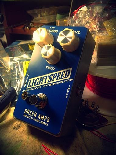 Greer Amps Lightspeed Organic Overdrive – These Go To 11