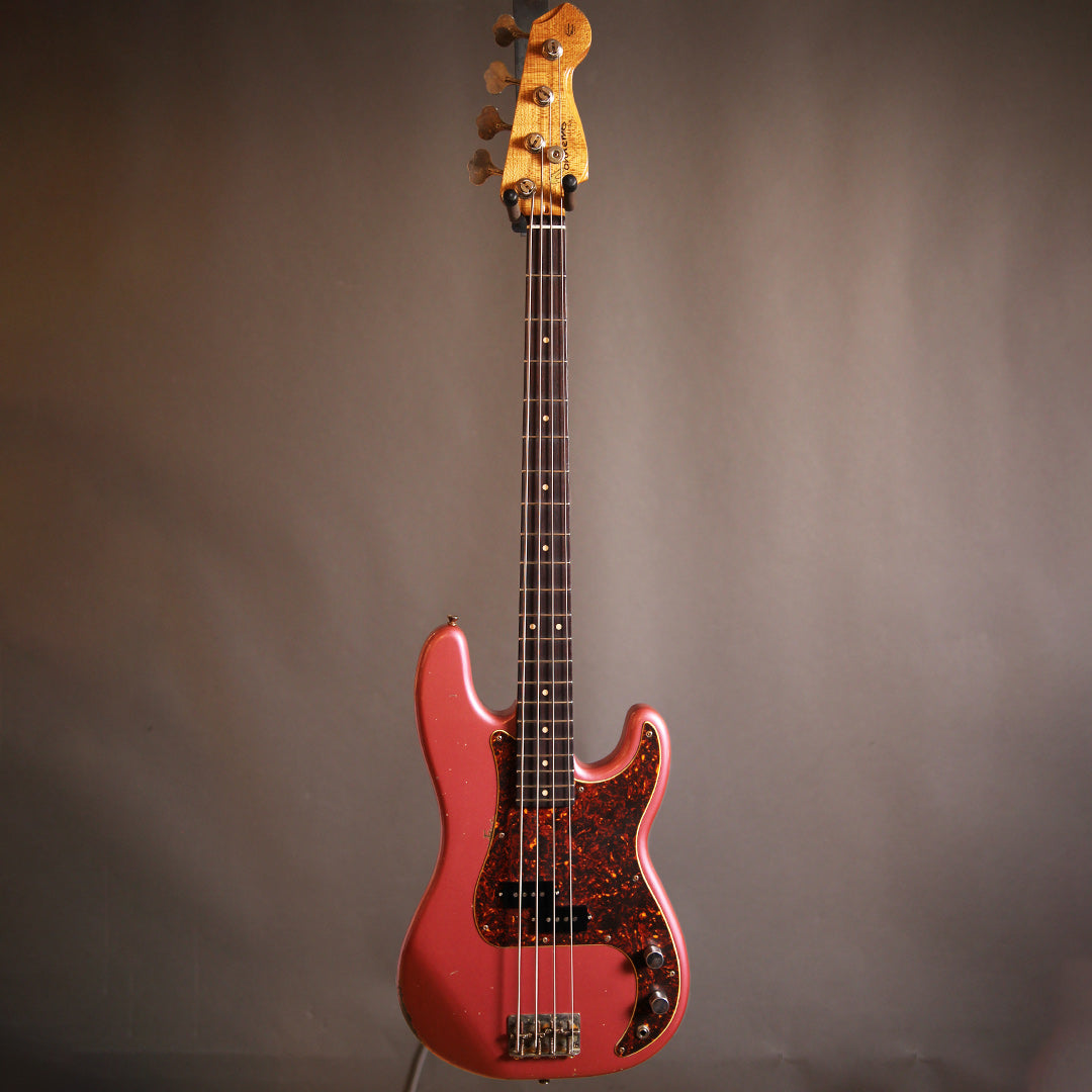 Sonnemo Vintage P-Bass Burgundy Mist Nr387