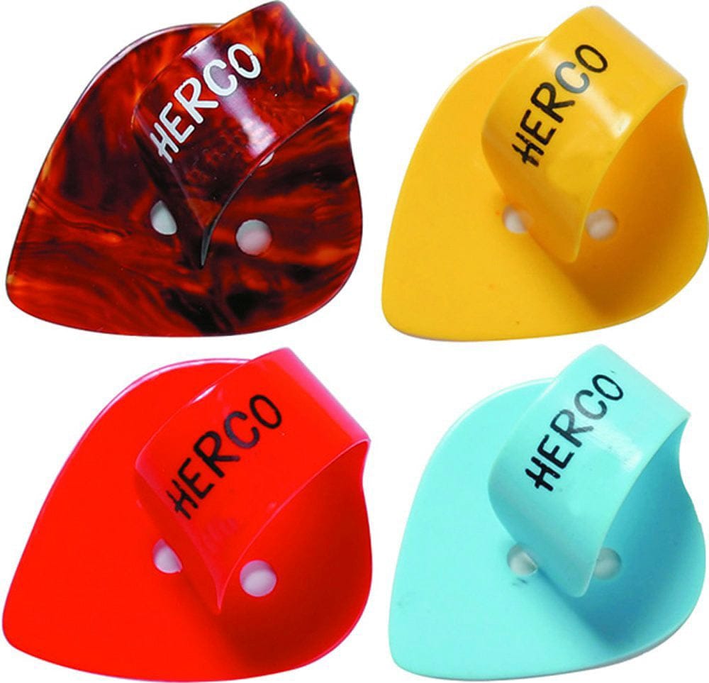 Herco Stränginstrument Dunlop Herco Thumbpick HE-113 Heavy Blue tgt11