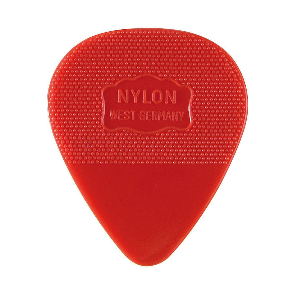 Herdim Stränginstrument Herdim Nylon Guitar Pick - U2s The Edge Favorite Pick 113 Red .87 mm tgt11