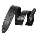 Hipstrap Stränginstrument Hipstrap Classic Black American Alligator Strap tgt11