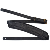 Hipstrap Stränginstrument Hipstrap Classic The 1950 Black American Alligator Strap tgt11
