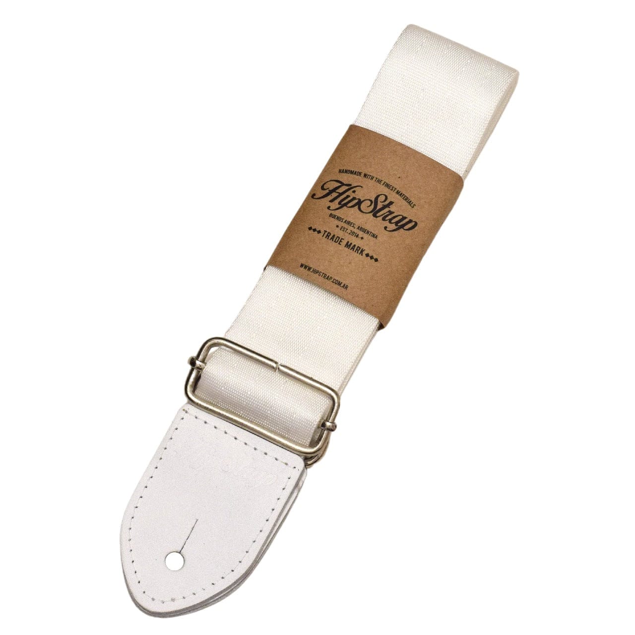 Hipstrap Stränginstrument Hipstrap Minimal White Jacquard Strap tgt11