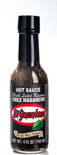 Hot Sauce Het Sås El Yucateco Black Label Reserve Habanero Hot Sauce tgt11