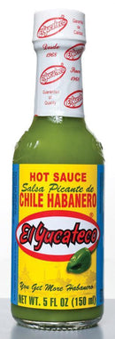 Hot Sauce Het Sås El Yucateco Green Habanero Hot Sauce tgt11