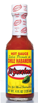 Hot Sauce Het Sås El Yucateco Red Habanero Hot Sauce tgt11