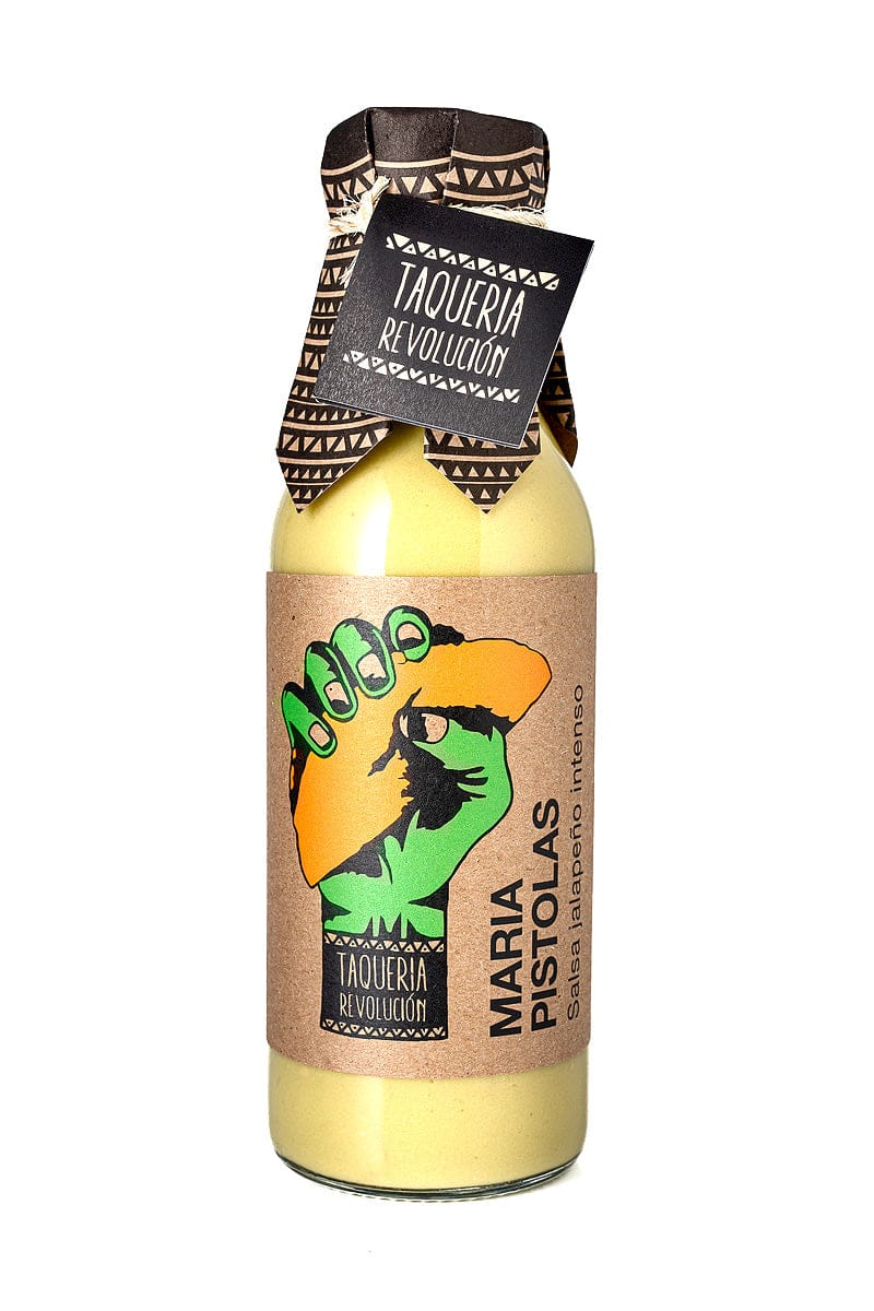 Hot Sauce Het Sås Revolución MARIA PISTOLAS Jalapeño Salsa tgt11