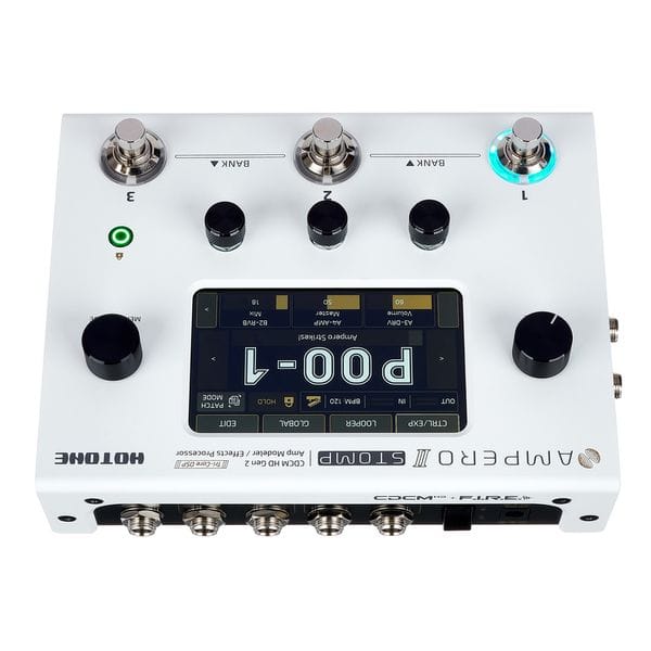 Hotone Pedaler Hotone Ampero II Stomp tgt11