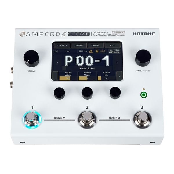 Hotone Pedaler Hotone Ampero II Stomp tgt11