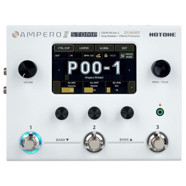 Hotone Pedaler Hotone Ampero II Stomp tgt11