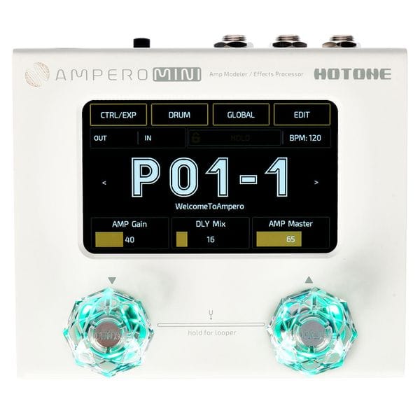 Hotone Pedaler Hotone Ampero Mini tgt11