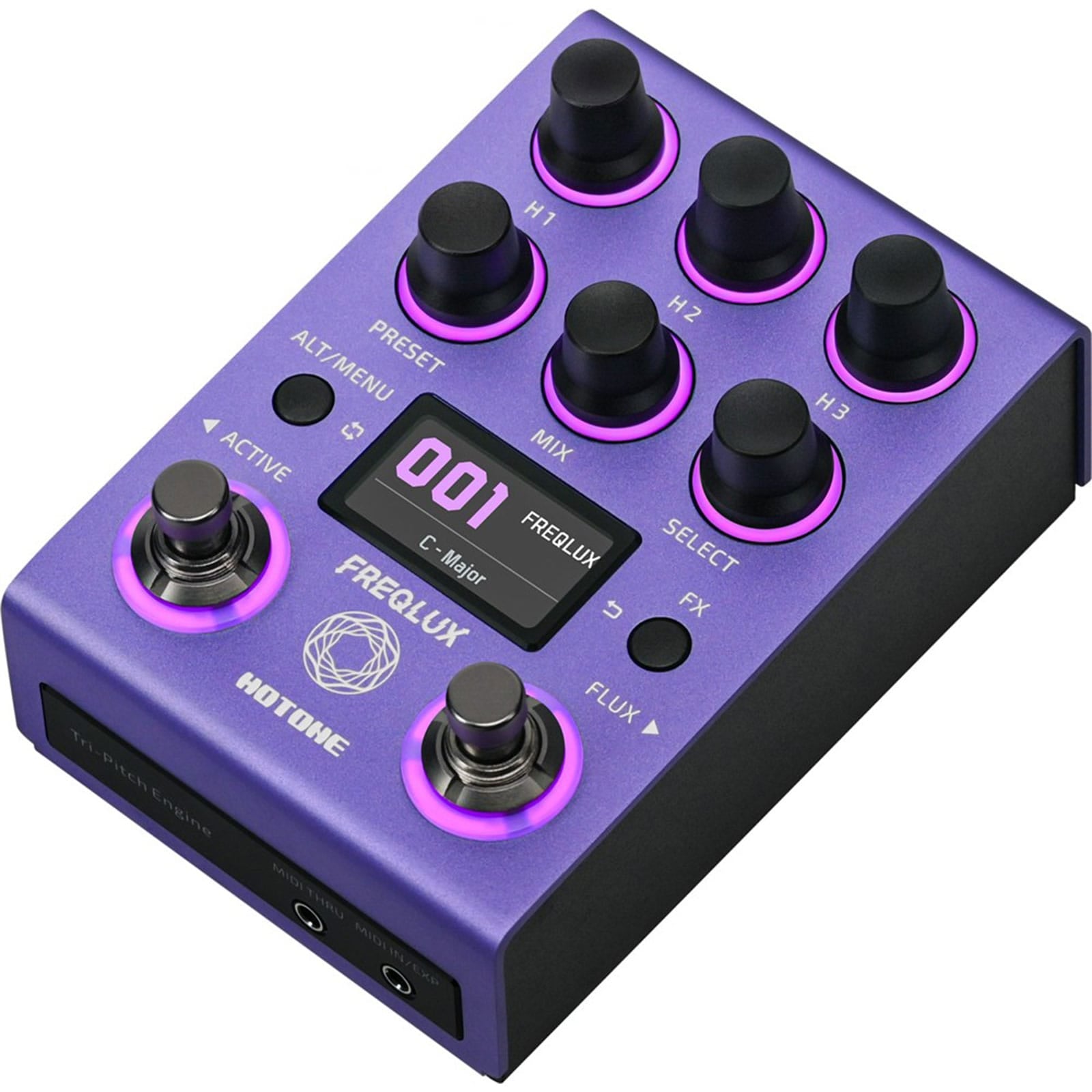Hotone Pitch Shifters & Harmonizers Hotone Freqlux Tri Pitch Engine tgt11