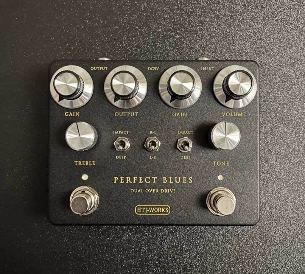 HTJ Works Pedaler HTJ Works Perfect Blues Dual OD Centaur/BB tgt11