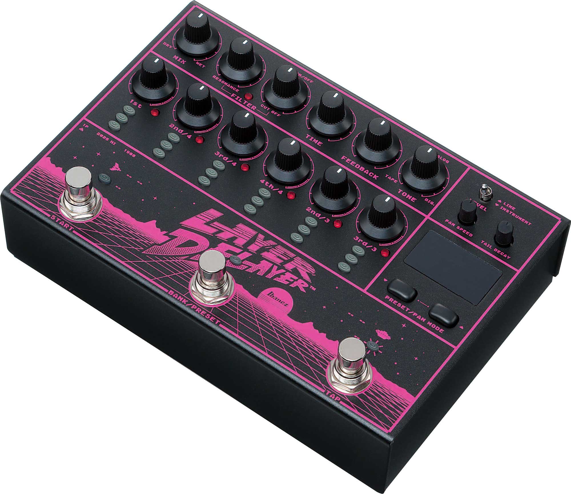 Ibanez Ibanez LD303 Layer Delayer Multi Head Delay Pedal tgt11