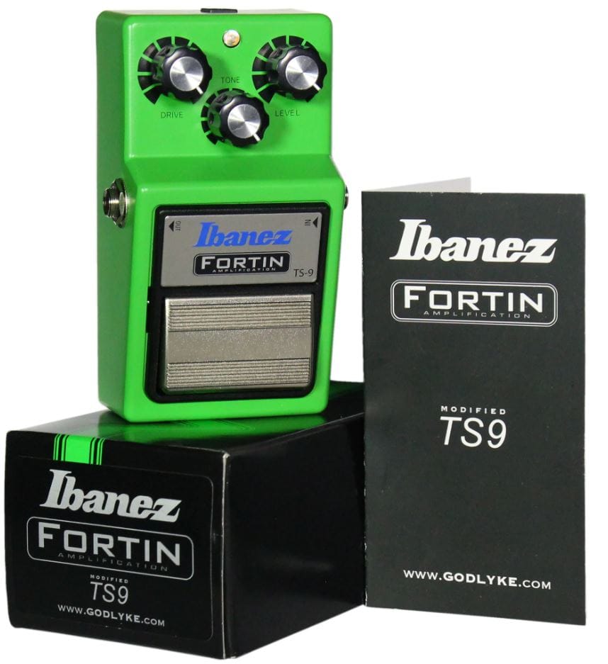 Ibanez Pedaler FORTIN modded TS-9 Tube Screamer FTS-9 tgt11