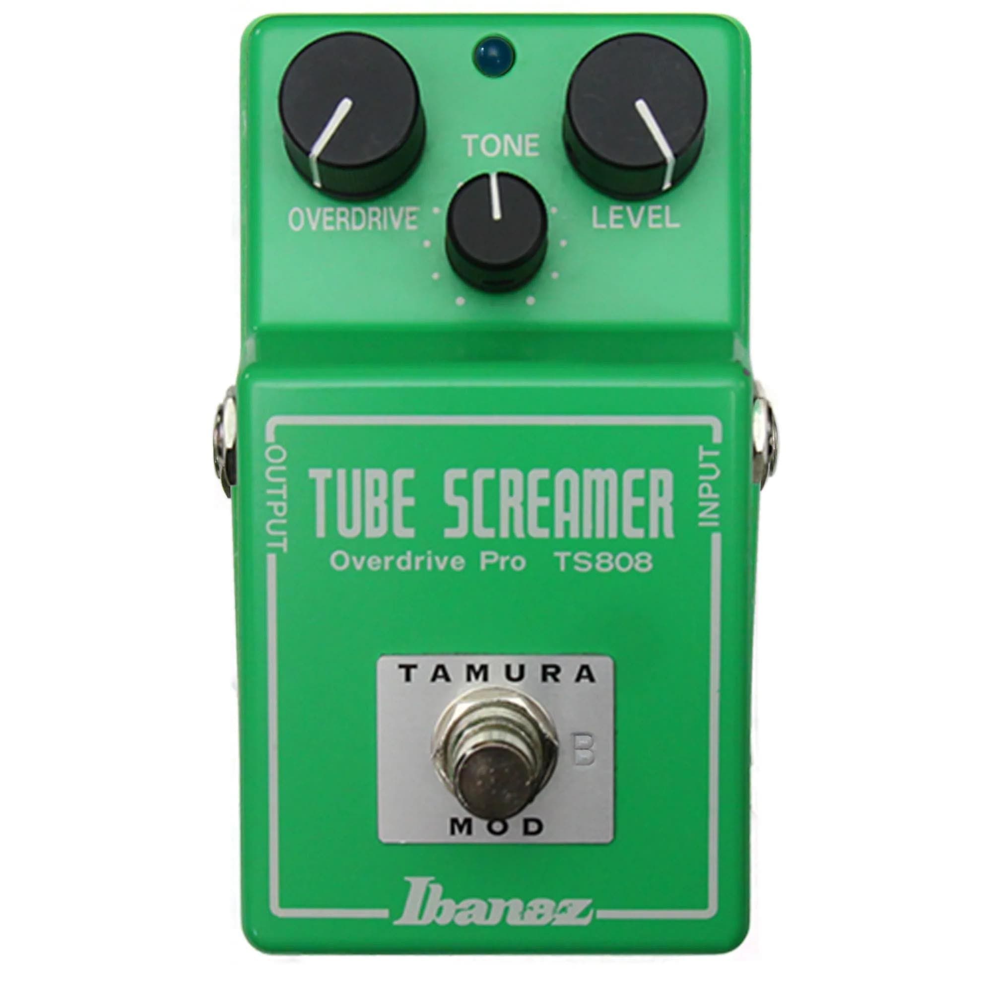 Ibanez Pedaler Ibanez TS808 TAMURA-MOD Level Boost Tube Screamer TS808TMB tgt11