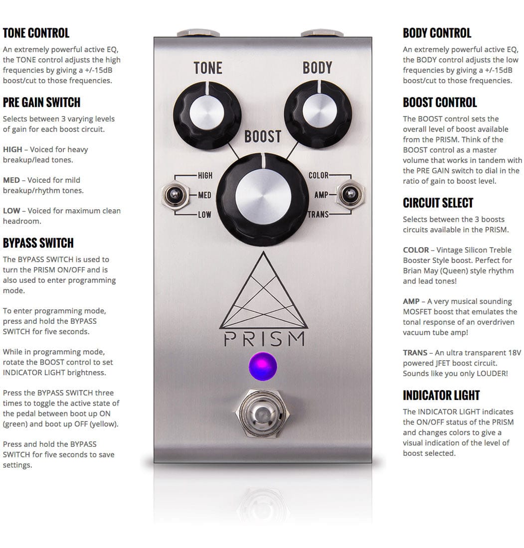 Jackson Audio Pedaler Jackson Audio Prism tgt11