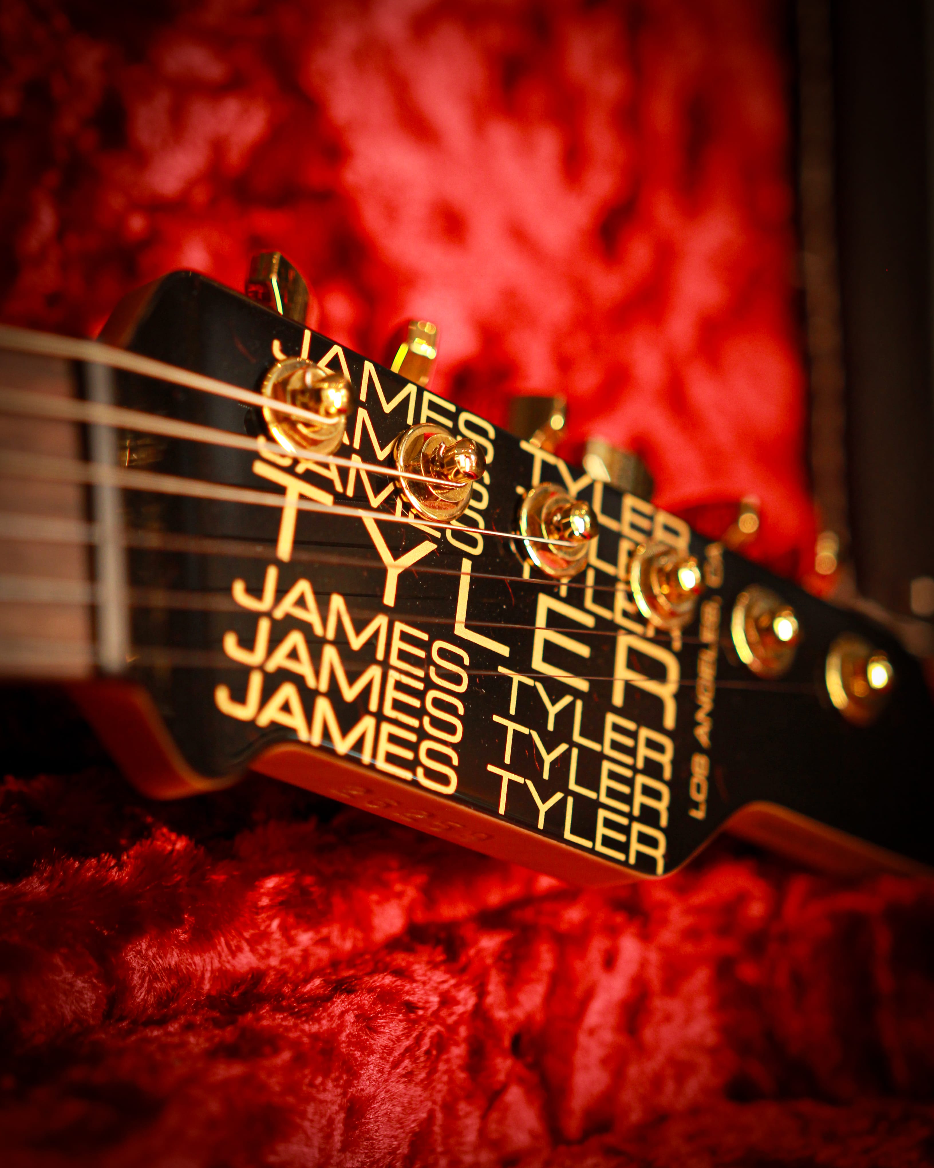 James Tyler Guitars USA Elgitarr James Tyler USA Dann Huff Black Classic #26259 tgt11