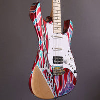 James Tyler Guitars USA Stränginstrument James Tyler USA Studio Elite Psychadelic Vomit tgt11