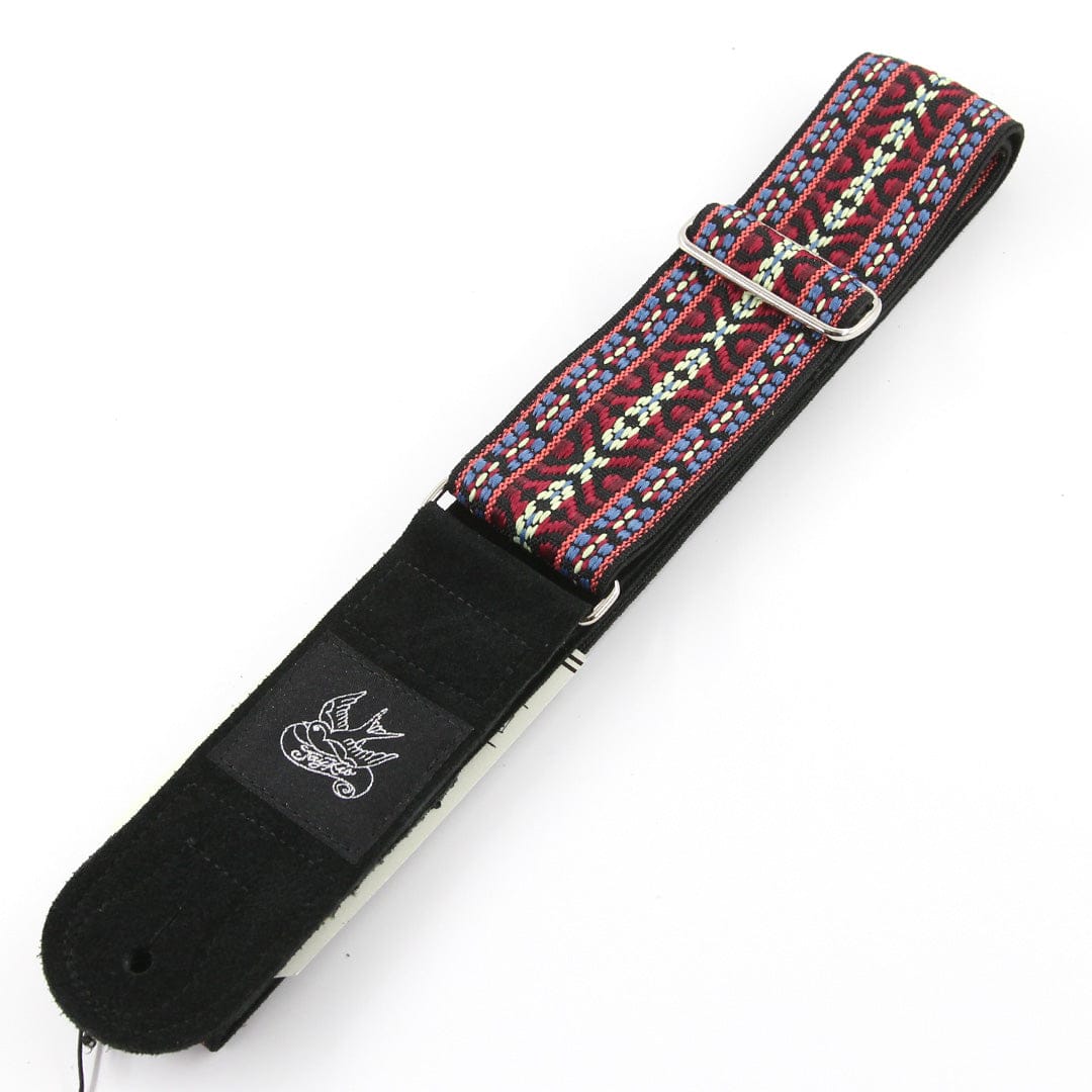 Jaykco Guitar Straps JayKco Straps Red and Lavender Woven tgt11